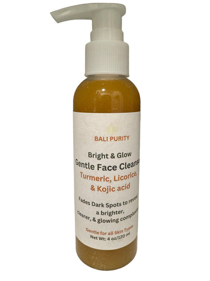 Bright & Glow Face Cleanser for Brighter & Glowing Skin (4 oz/120 ml)