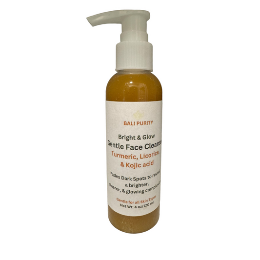 Bright & Glow Face Cleanser for Brighter & Glowing Skin (4 oz/120 ml)