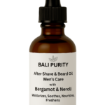 After Shave, Beard, & Face Oil, Men’s Care (2 fl oz / 60 ml Glass Bottle)